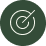 Shield Icon With A Checkmark Inside A Dark Green Circular Background